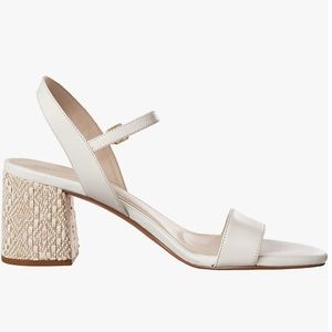 Cole Haan Josie Block Heel Sandal - White